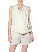 VANESSA BRUNO - TUTA IN CREPE DRAPPEGGIATA