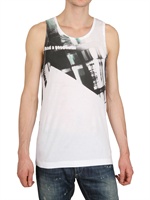 DOLCE & GABBANA - PRINTED JERSEY TANK TOP