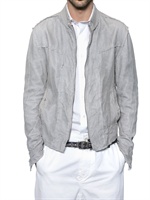DOLCE & GABBANA - NAPPA NET MASCHEN LEADER JACKE