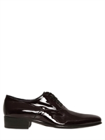 MAX VERRE - 25MM DERBY SHINY PATENT SCHNÜRSCHUHE