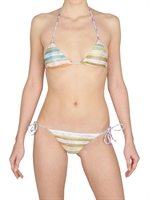 MISSONI - REVERSIBLE VISCOSE KNIT BIKINI BATHING S