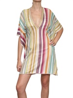 MISSONI - STRIPEY VISCOSE KNIT DRESS
