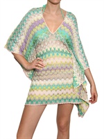 MISSONI - LEAF COTTON VISCOSE KNIT DRESS
