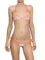 MISSONI - LEAF COTTON VISCOSE KNIT BIKINI BATHING