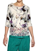 ANTONIO MARRAS - BEDRUCKTES CREPE DE CHINE TOP