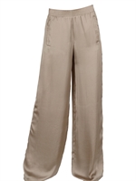 CHLOE' - SATIN MATT PARACHUTE TROUSERS