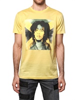 JOHN RICHMOND - MARLEY PRINT JERSEY T-SHIRT