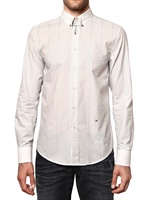 JOHN RICHMOND - JR ANHÄNGER GESTREIFTES POPLIN HEMD