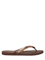 HAVAIANAS - METALLIC LEAVES FLIP FLOP FLATS
