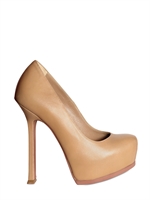 YVES SAINT-LAURENT - DECOLLETÈ TRIBTOO IN PELLE 140MM