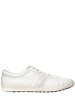 BIKKEMBERGS - SEITLICHE LOGO LEDER SNEAKERS