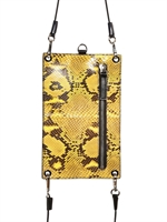 JIL SANDER - PYTHON FLAT WALLET