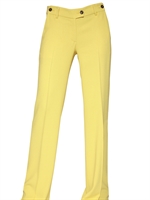 JO NO FUI - PANTALONI A GAMBA LARGA IN SATIN FRISSÈ