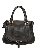 CHLOE' - MEDIUM LEATHER MARCIE TOP HANDLE