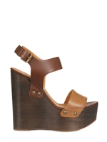 LANVIN - ZEPPE IN PELLE CON FIBBIA 145MM
