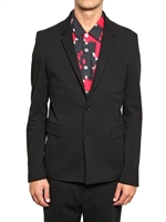 KRIS VAN ASSCHE - GIACCA IN JERSEY DI COTONE STRETCH
