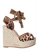 DOLCE & GABBANA - ZEPPE IN CAVALLINO E PELLE 130MM