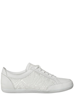 DOLCE & GABBANA - LACE AND LEATHER SNEAKERS