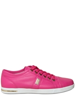 DOLCE & GABBANA - LEATHER LOGO PLAQUET SNEAKERS