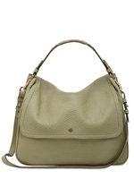MULBERRY - LARGE EVELINA LEATHER SATCHEL TOP HANDLE