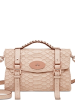 MULBERRY - ALEXA SILKY SNAKE PRINT LEATHER