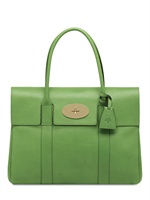 MULBERRY - BAYSWATER GLOSSY LEATHER TOP HANDLE
