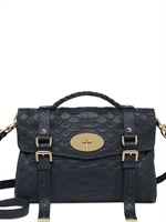 MULBERRY - ALEXA SILKY SNAKE PRINT LEATHER