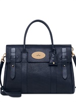 MULBERRY - HERITAGE BAYSWATER LEATHER SATCHEL TOP H