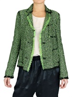 LANVIN - GIACCA DI TWEED DI COTONE