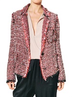 LANVIN - GIACCA DI TWEED DI COTONE