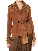 LANVIN - GIACCA DI CAMOSCIO