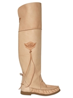EL VAQUERO - LEATHER OVER THE KNEE BOOTS
