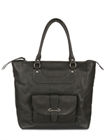 ANN DEMEULEMEESTER - LEDER SHOPPING TASCHE