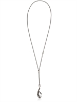 ANN DEMEULEMEESTER - HAKEN ANHÄNGER SILBER KETTE