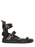 ANN DEMEULEMEESTER - KALSBLEDER SCHNALLEN SANDALEN