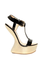 GIUSEPPE ZANOTTI - 155MM PATENT MIRROR SCULPTURE WEDGES