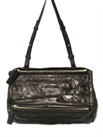GIVENCHY - PANDORA MINI WASHED LEDER UMHÄNGETASCHE