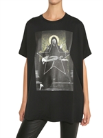 GIVENCHY - OVERSIZE PRINTED COTTON JERSEY T-SHIRT