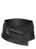 HAIDER ACKERMANN - HIGH SMOOTH LEATHER BELT