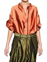 HAIDER ACKERMANN - OVERSIZE SILK SHANTUNG SHIRT