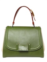 FENDI - SILVANA LEATHER TOP HANDLE