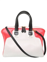 FENDI - CHAMELEON PERFORATED LEATHER BAG