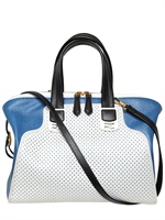 FENDI - CHAMELEON PERFORATED LEATHER BAG