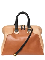 FENDI - CHAMELEON LEATHER TOP HANDLE