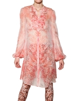 ALEXANDER MCQUEEN - BEDRUCKTES SILK CHIFFON HEMD