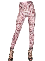 ALEXANDER MCQUEEN - PRINTED LYCRA LEGGINGS