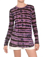 PROENZA SCHOULER - TIE DYE COTTON JERSEY TOP
