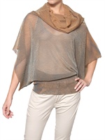 AVIU - MAGLIA MODELLO PONCHO IN LUREX