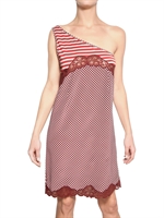STELLA MCCARTNEY - VISCOSE COTTON SILK JERSEY DRESS