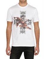 GIVENCHY - PIN UP PRINTED JERSEY SLIM T-SHIRT